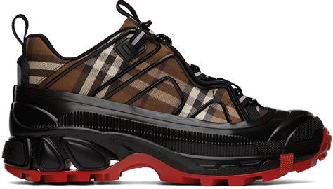 brown burberry sneakers|all black burberry sneakers.